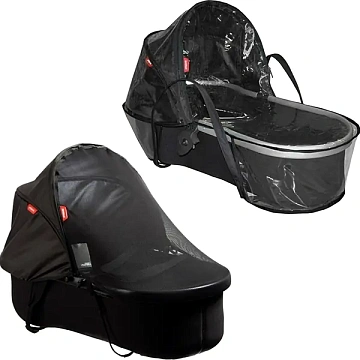 Комплект дождевик и москитка для блоков Phil and Teds Peanut / Snug Carrycot