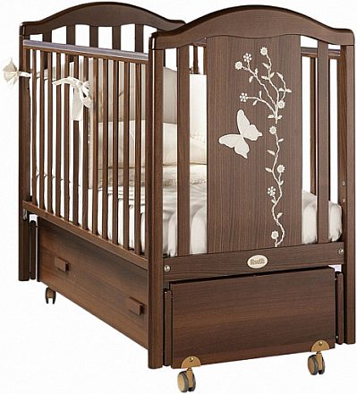 Детская кроватка Feretti Privilege Swing, продольный маятник