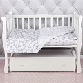 Комплект постельного белья в кроватку AmaroBaby Baby Boom из бязи, 3 предмета (Микки) — Фото