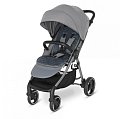 Детская прогулочная коляска Baby Design Wave 2021 (Gray
						
					) — Фото