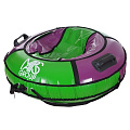 Санки надувные Mars Тюбинг Сайма  D90 см (Фиолетово-Зеленый) — Фото