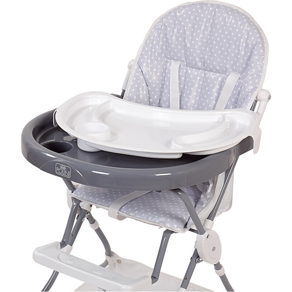 Стульчик для кормления Polini Kids 252 Горошек фото 3