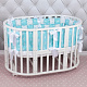 Бортики Бонбон в кроватку Amarobaby Royal Care, 6 предметов фото 5