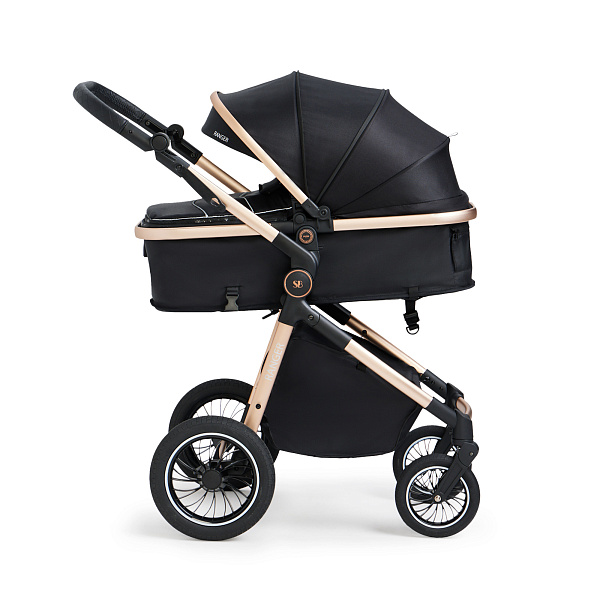 Детская коляска-трансформер Sweet Baby Ranger 2 в 1 на золотой раме фото 1