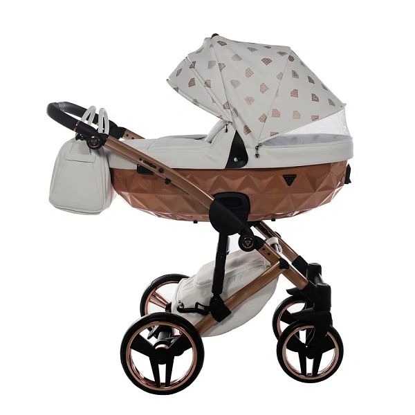 Детская коляска Junama Glow V2 3 в 1 на медной раме фото 2