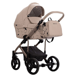 Детская коляска Bebetto Magnum Light SE Pro 2 в 1 на бежевой раме