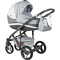 Детская коляска BeBe-Mobile Movo A 3 в 1, ткань+эко-кожа (A24
						
					) — Фото