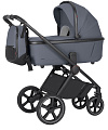 Детская коляска Carrello Ultimo CRL-6528 2 в 1 на черной раме (Cool Grey
						
					) — Фото