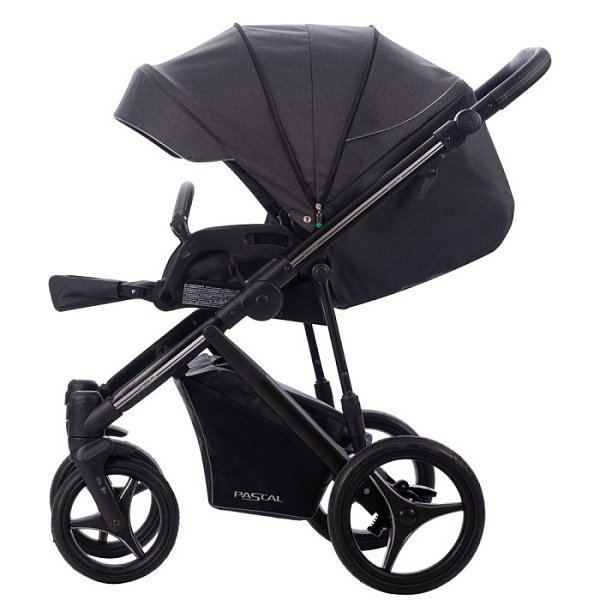 Детская коляска Bebetto Pascal 2 в 1 на черной раме фото 12