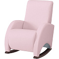 Кресло-качалка Micuna Wing Confort Chocolate (Leatherette pink искусственная кожа) — Фото
