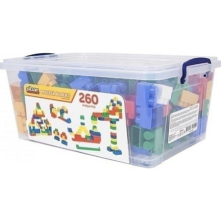 Конструктор Pilsan Master Blocks 260 деталей, 03-454