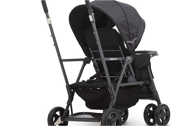 Детская прогулочная коляска для погодок Joovy Caboose Graphite фото 2