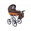 Детская коляска Lonex Retro Ecco Leder 2 в 1 (06
						
					) — Фото