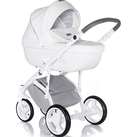 Детская коляска BeBe-Mobile Ravenna Deluxe 2 в 1, эко-кожа