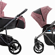 Детская коляска Bebetto Bresso Premium Class Dark 2020 2 в 1 - Фото