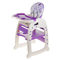 Стульчик для кормления Polini Kids 460 (Фиолетовый
						
					) — Фото