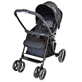 Детская прогулочная коляска Combi Mega Ride MR-450C, с рождения (Black 151474
						
					) — Фото