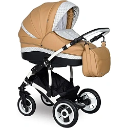 Детская коляска Indigo Mathis S 2 в 1, эко-кожа