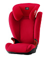 Детское автокресло Romer&Britax Kid II Black Series (Fire Red Trendline
						
					) — Фото