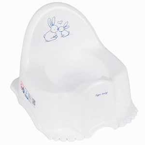 Нескользящий детский горшок Tega Baby Кролики (Little Bunny)