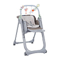 Стульчик для кормления Chicco Polly Magic Relax (Dove grey
						
					) — Фото