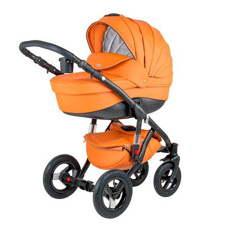 Детская коляска BeBe-Mobile Mario Deluxe 2 в 1, экокожа