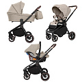 Детская коляска Carrello Epica CRL-8511/1 3 в 1 2022 (Almond Beige
						
					) — Фото