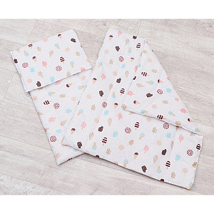 Комплект в коляску AmaroBaby Mommy Star Эскимо, 3 пр.