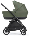 Детская коляска Inglesina Electa System Duo 2 в 1 на шасси Electa Black (AA52P0TBG + AE50P0000 TRIBECA GREEN
						
					) — Фото