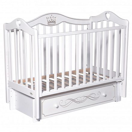 Детская кроватка Oliver Domenica Elegance, универсальный маятник/ящик