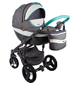 Детская коляска Adamex Monte 3 в 1 (D2
						
					) — Фото