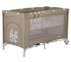 Детская кровать-манеж Indigo Summer, 2 уровня