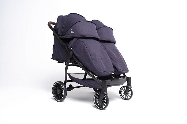 Детская прогулочная коляска для двойни Bubago Model Q Duo фото 13