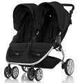 Детская прогулочная коляска для двойни Britax B-Agile Double (Cosmos Black
						
					) — Фото