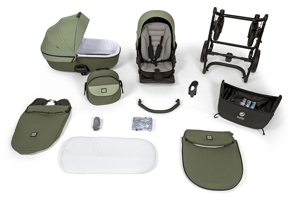 Детская коляска Tutis Uno 5 Plus Earth Collection 2 в 1 фото 22