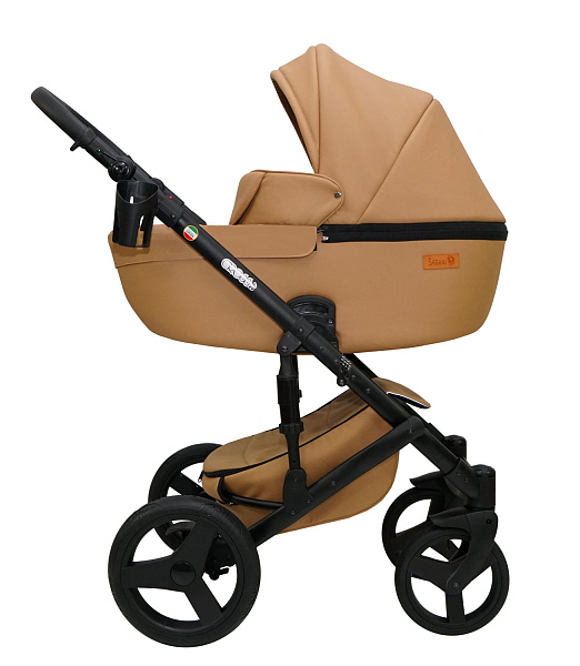 Детская коляска Ray Ultra Ecco 2 в 1, 100% эко-кожа фото 3