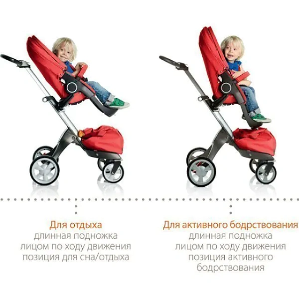 Детская коляска Stokke Xplory V5 2 в 1 фото 6