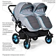 Детская коляска для двойни Indigo Duo 18 2 в 1 фото 9