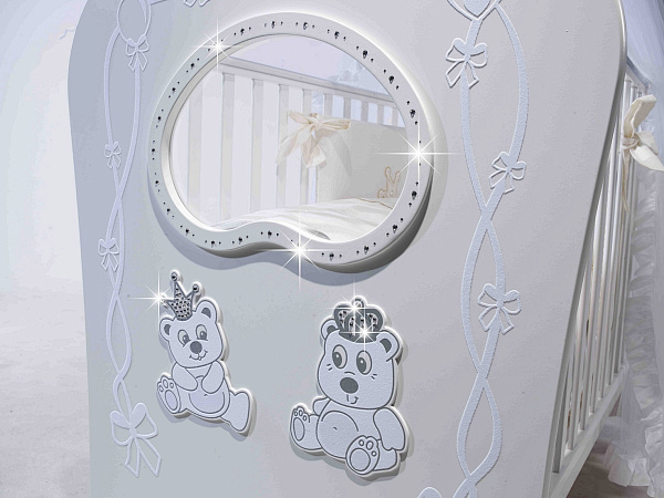 Кроватка Feretti FMS Oblo Majesty Brillante фото 2