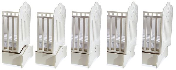Детская кроватка Feretti FMS Charme маятник фото 3