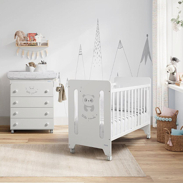 Пеленальный комод Micuna Little Panda B-1940 с ванночкой фото 2