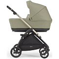 Детская коляска Inglesina Electa System Quattro 4 в 1 на шасси Electa Iridium Black (Nolita Beige
						
					) — Фото