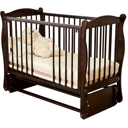 Детская кроватка Noony Wood Simple, продольный маятник