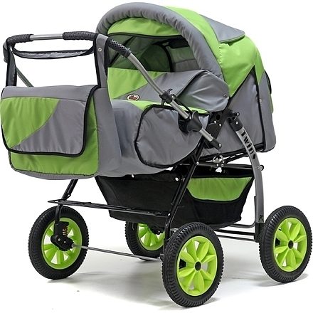 Детская коляска-трансформер для двойни BartPlast Twins PC