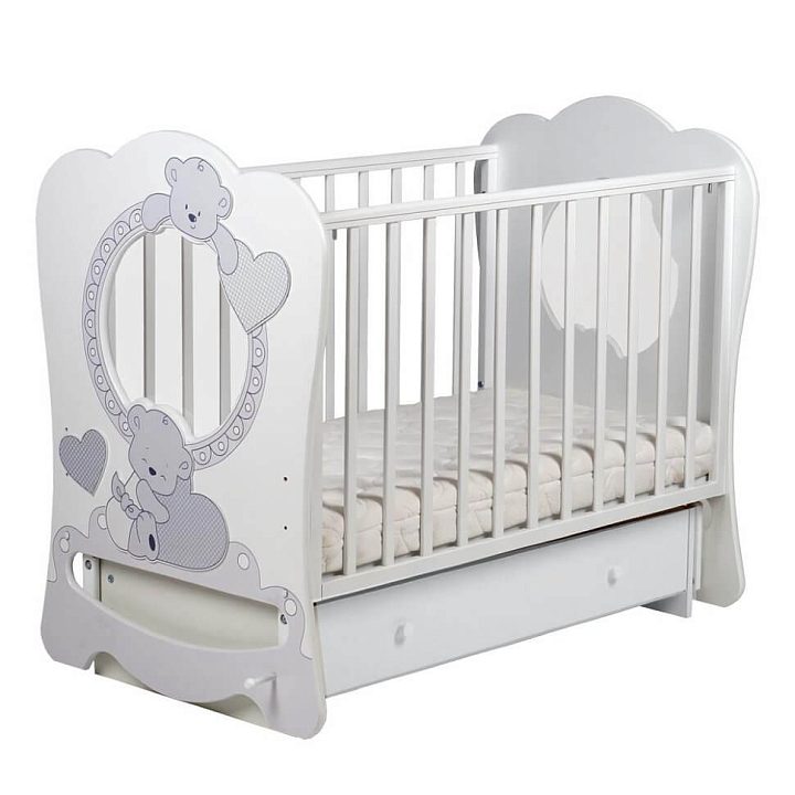 Детская кроватка Кубаньлесстрой Baby Sleep 7 Би 133.2 — как выглядит в жизни