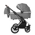 Детская коляска Carrello Aurora CRL-6505 2 в 1 (Silver Grey
						
					) — Фото