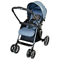 Детская прогулочная коляска Combi Mega Ride MR-450C, с рождения (blue 152143
						
					) — Фото