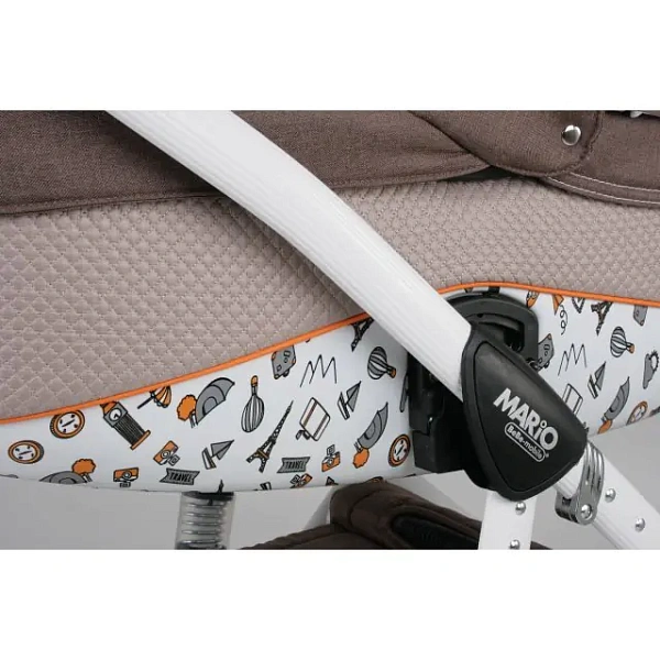 Детская коляска BeBe-Mobile Mario Paris-London 2 в 1 фото 6