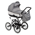 Детская коляска Jedo Classic Bartatina Alu Plus 2 в 1 (21 white
						
					) — Фото