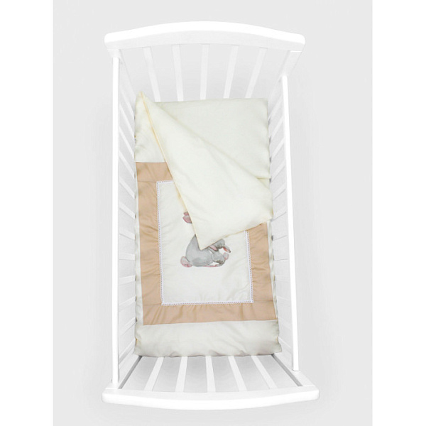 Комплект постельного белья Топотушки Зайка Акварель, 3 предмета фото 5